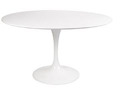 Style Tulip Table MDF белый &#8960;120