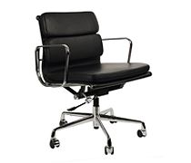 Soft Pad Office Chair EA 217 черная кожа