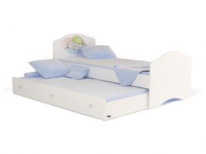 Детская выдвижная кровать классик Bears-2